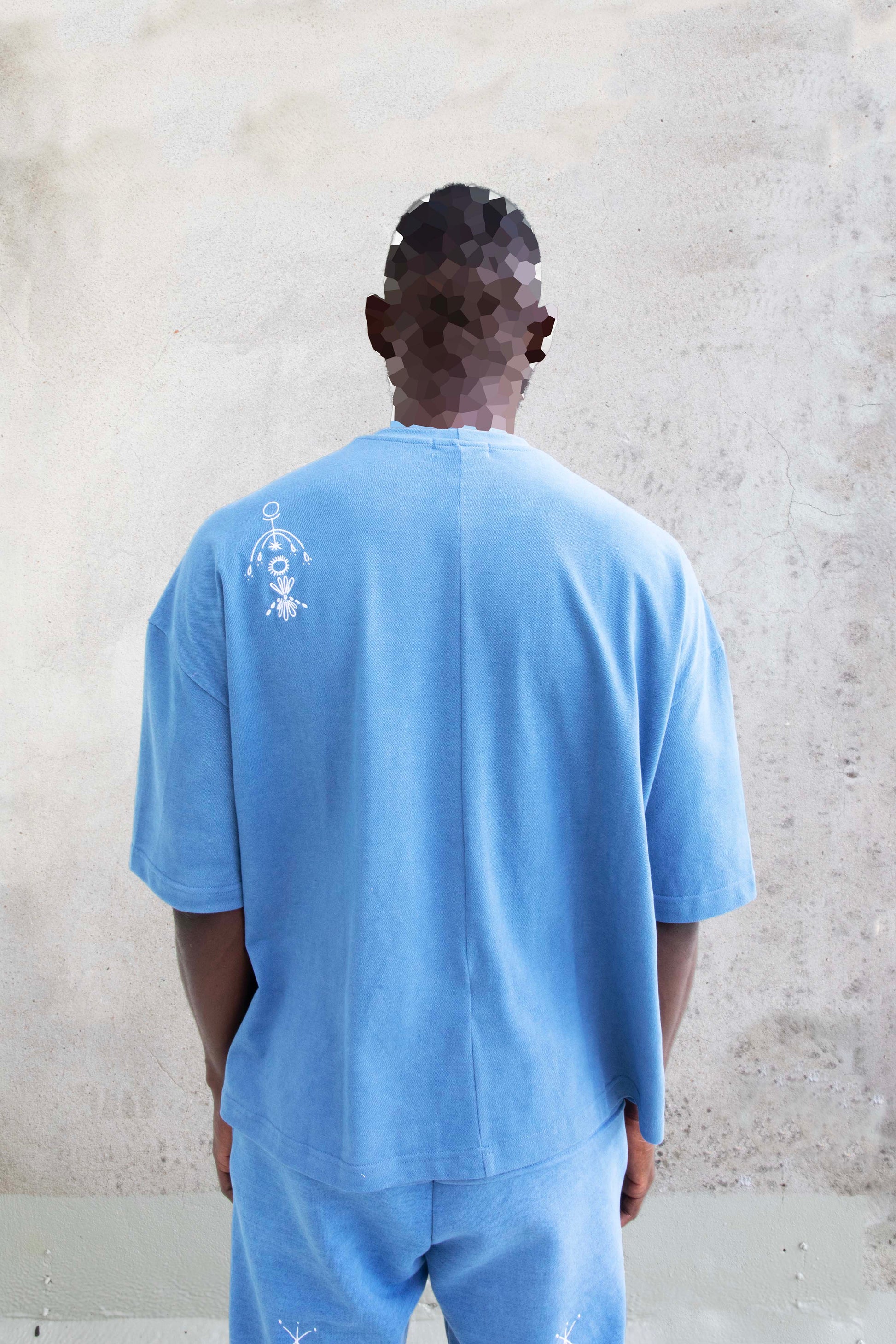 MEN'S TATTOO TEE - INDIGO