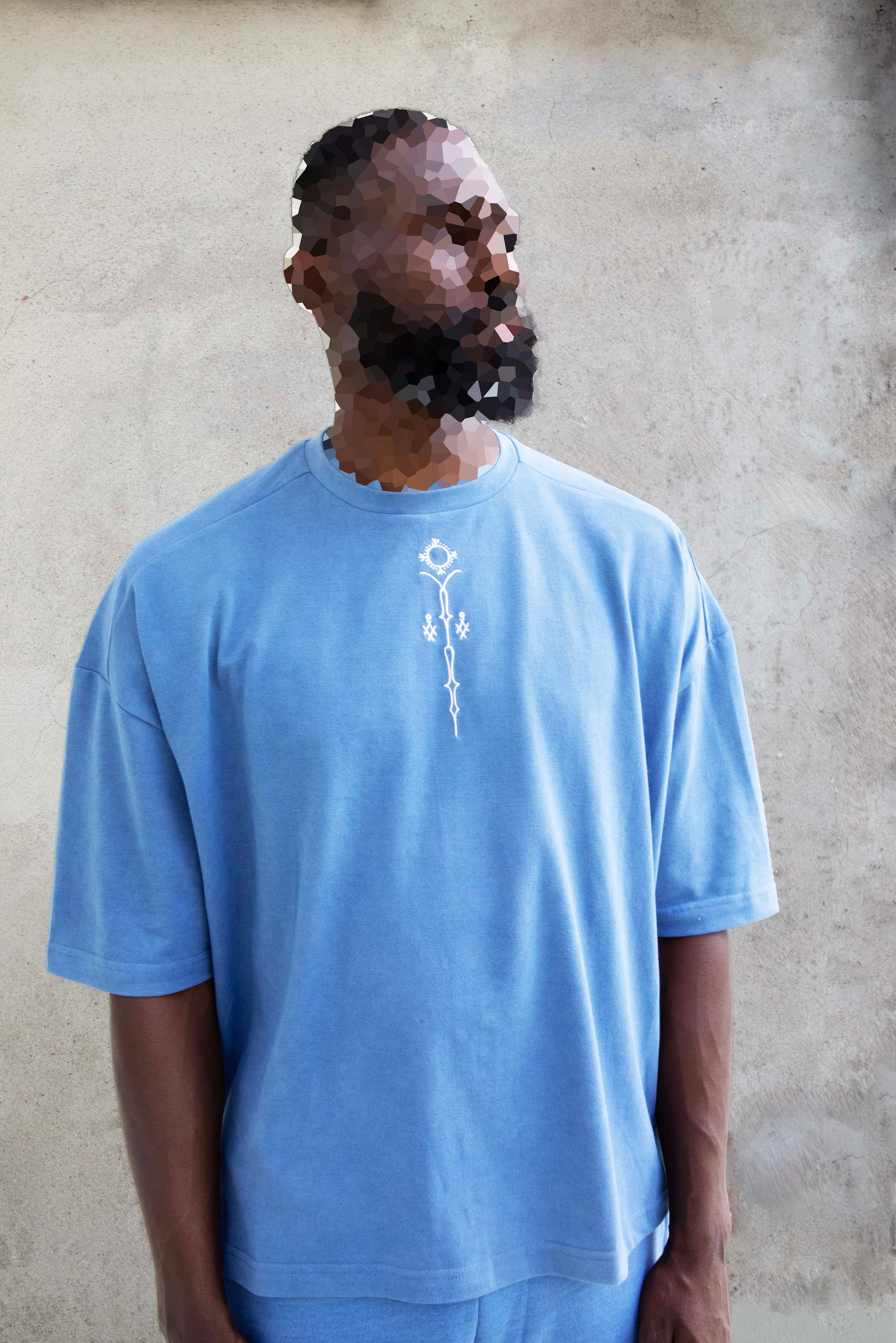 MEN'S TATTOO TEE - INDIGO