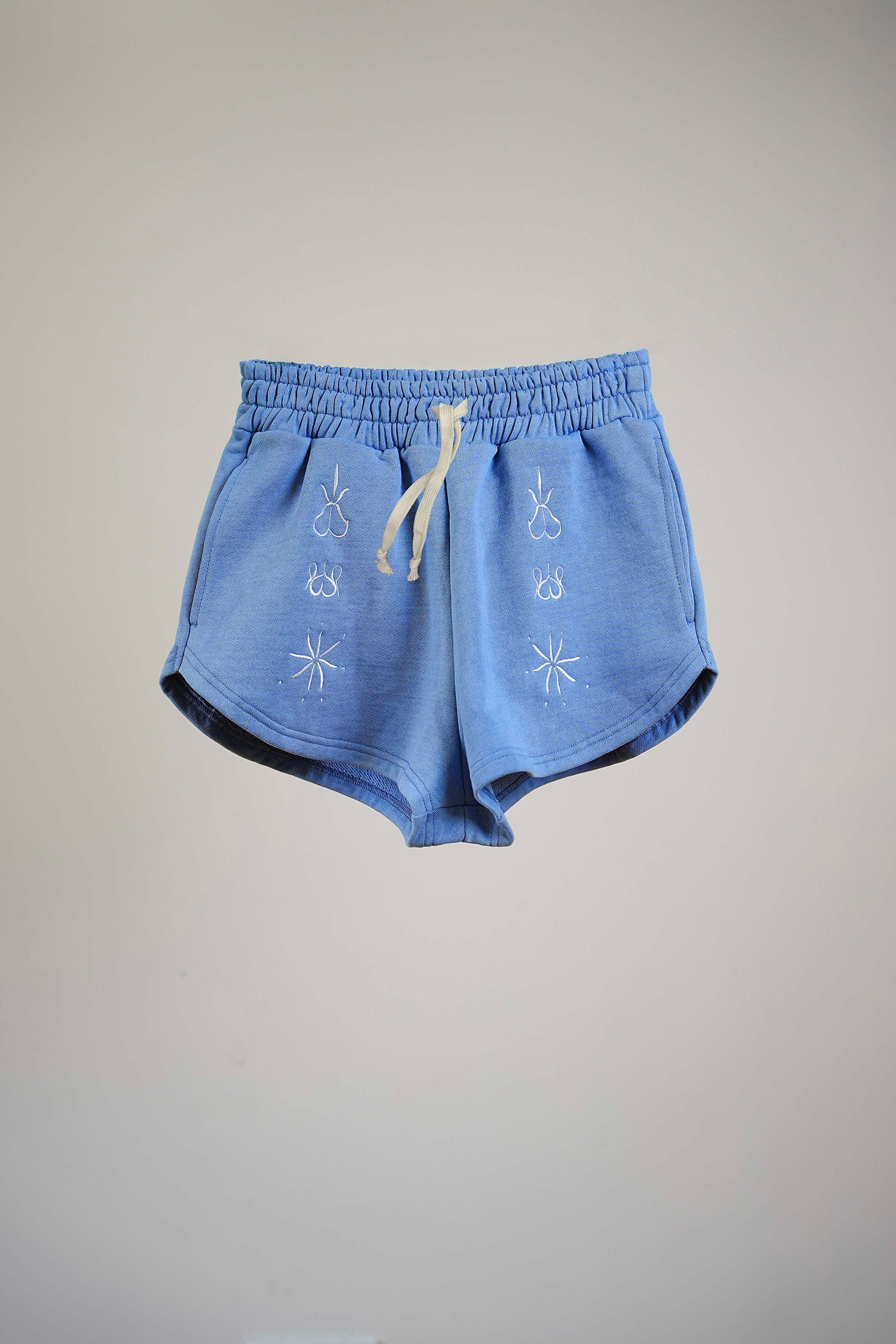 WOMENS TATTOO SHORTS - INDIGO